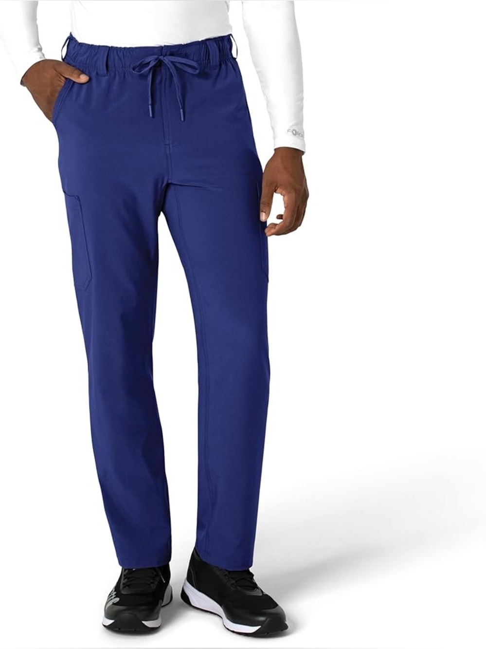 Carhartt Force Cross-Flex Scrub Pants Blue Modern Fit Straight Leg Mens M NWT